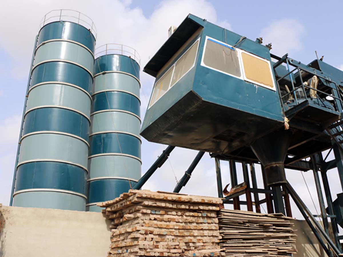 Concrete batching plant