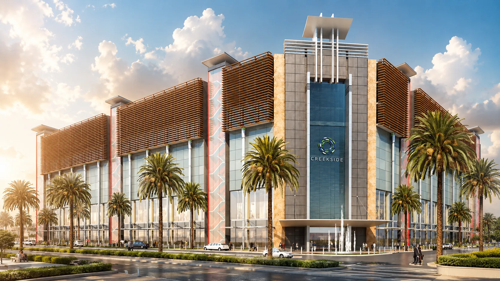 Creek Side Mall project